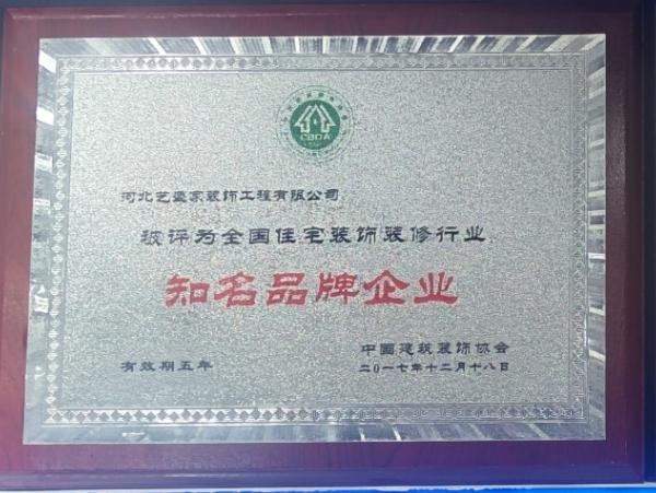知名品牌企业